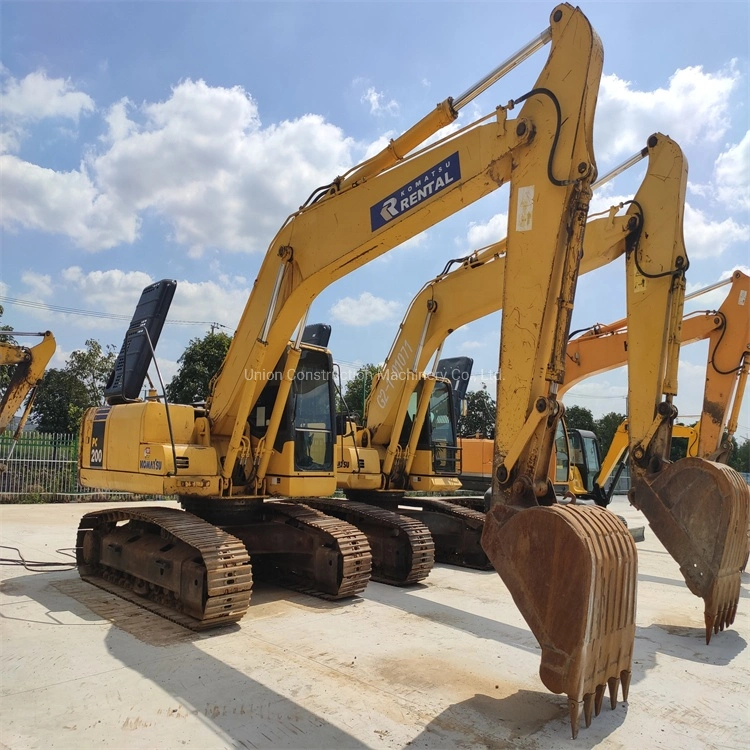 Used Japan Construction Machine PC200-7 Crawler Excavator Heavy Duty Equipment