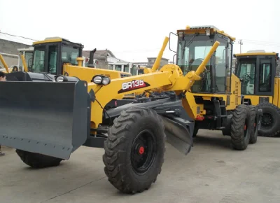 Erdbewegungsmaschinen günstigerer Preis Chinesischer Grader-Motorgrader/Straßengrader/mit Frontschild und Hecktrenner