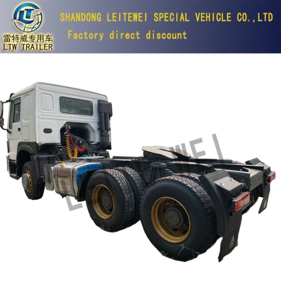 Gebrauchte 6X4-LKWs Sinotruk HOWO 375 PS 380 PS 420 PS Rhd LHD Gebrauchter Tactor-LKW zu verkaufen